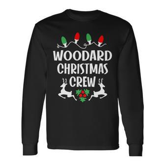 Woodard Name Christmas Crew Woodard Long Sleeve T-Shirt - Seseable