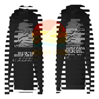 Wooden Spoon Survivor Meme Vintage Retro Long Sleeve T-Shirt T-Shirt | Mazezy