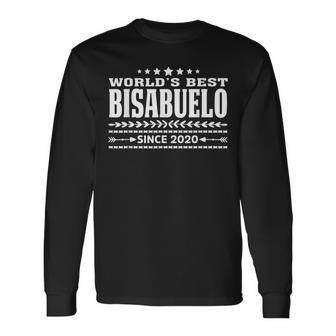 Worlds Best Bisabuelo Since 2020 Spanish Great Grandfather Long Sleeve T-Shirt T-Shirt | Mazezy AU