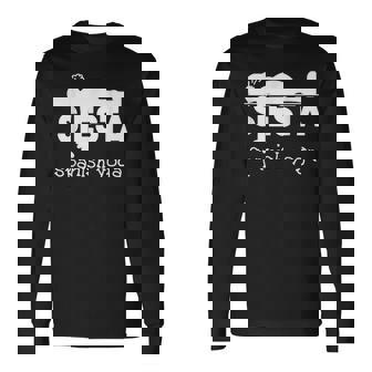 Yoga & Sleep Fun Spanish Siesta Long Sleeve T-Shirt | Mazezy