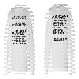 Air Force Combat Medic Veteran Air Force Medic Medical Long Sleeve T-Shirt T-Shirt | Mazezy