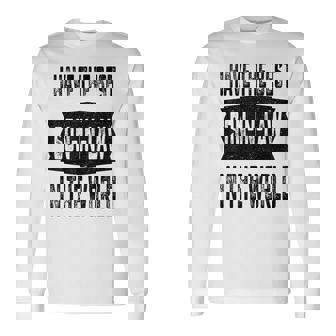 I Have The Best Son-In-Law In The World Fathers Day Vintage Long Sleeve T-Shirt | Mazezy