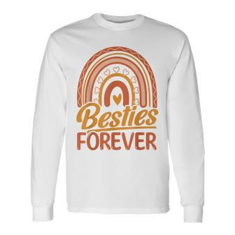Besties Forever Bff Best Friends Bestie Long Sleeve T-Shirt