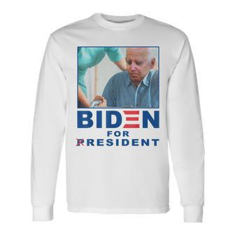 Biden For Resident Biden Nursing Long Sleeve - Seseable