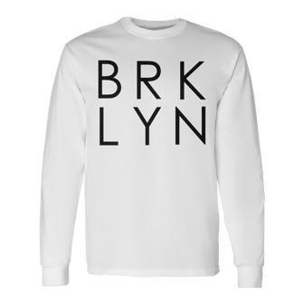 Brooklyn Brklyn Cool New York T Long Sleeve T-Shirt | Mazezy