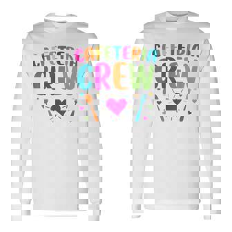 Cafeteria Crew Lunch Lady Back To School Novelty Long Sleeve T-Shirt - Monsterry