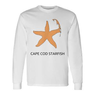 Cape Cod Starfish Long Sleeve T-Shirt | Mazezy