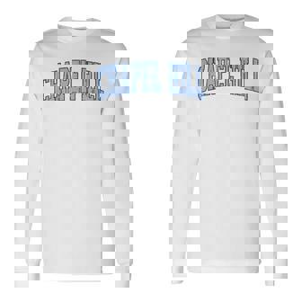 Chapel Hill North Carolina Nc Vintage Athletic Sports Long Sleeve T-Shirt T-Shirt | Mazezy
