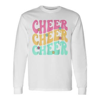 Cheerleading For Cheerleader Squad Girl N Cheer Practice Long Sleeve T-Shirt - Seseable