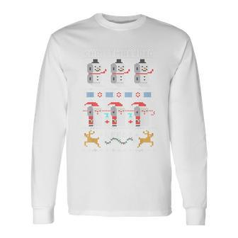 Christmas 2020 Ugly Sweater Toilet Paper Long Sleeve T-Shirt | Mazezy AU