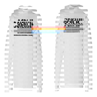 Cockrell Hill Tx Hometown Pride Retro 70S 80S Style Long Sleeve T-Shirt | Mazezy