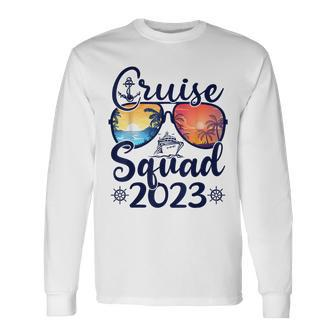 Cruise Squad 2023 Family Vacation Matching Family Long Sleeve - Seseable