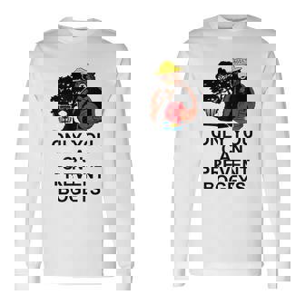 Disc Golf Only You Can Prevent Bogeys Disc Golf Long Sleeve T-Shirt | Mazezy