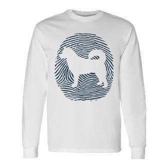 East Siberian Laika Dna I Fingerprint East Siberian Laika Long Sleeve T-Shirt | Mazezy