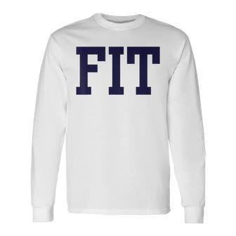 Fashion Institute Of Technology Long Sleeve T-Shirt - Monsterry