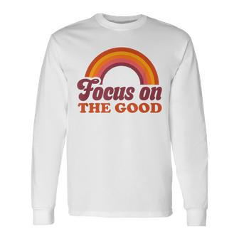 Focus On The Good Summer Road Trip Collection Long Sleeve T-Shirt | Mazezy