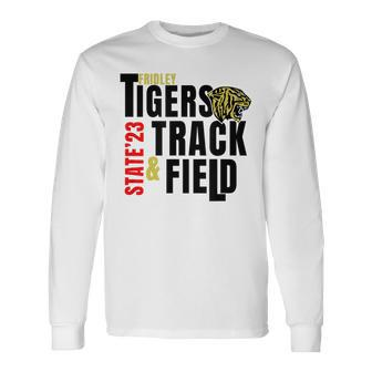 Fridley Track & Field Long Sleeve T-Shirt T-Shirt | Mazezy