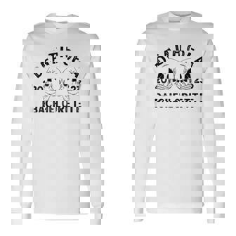 Halloween Death Of Bachelorette 2023 Skulls Bachelorette Long Sleeve T-Shirt | Mazezy