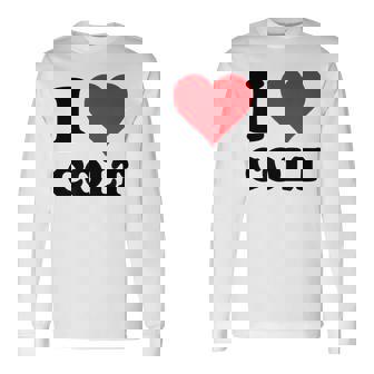 I Heart Colt First Name I Love Personalized Stuff Long Sleeve T-Shirt | Mazezy