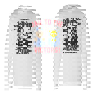 Jail To The Victors On Back Long Sleeve T-Shirt | Mazezy