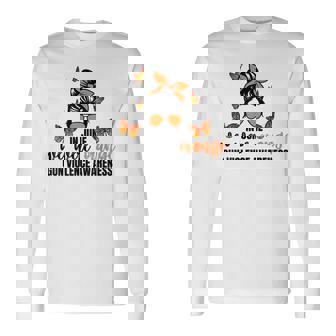 In June We Wear Orange Gun Violence Awareness Day Long Sleeve T-Shirt T-Shirt | Mazezy