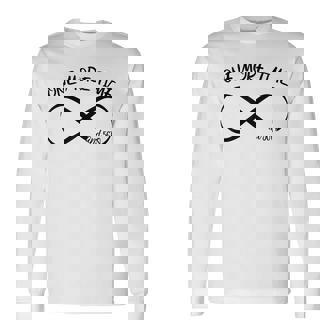 Just One More Time And 5 6 7 8 Infinity Color Guard Long Sleeve T-Shirt - Thegiftio
