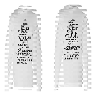 Keep Calm And Let Antoine Handle It Name Long Sleeve T-Shirt | Mazezy