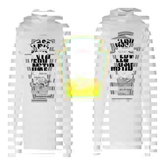 Ketchup Mustard Easy Halloween Couples Costume Condiment Long Sleeve T-Shirt | Mazezy