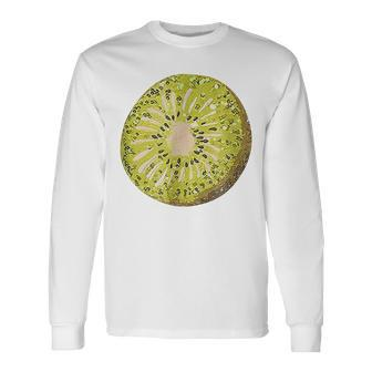 Kiwi Fruit Vacation Beach Kiwi Lovers Long Sleeve T-Shirt | Mazezy