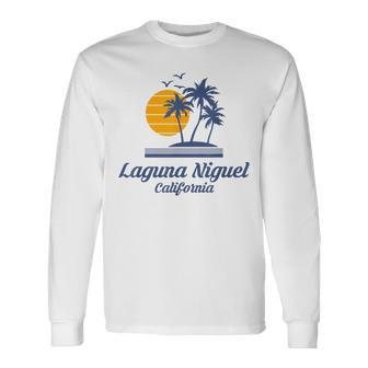 Laguna Niguel California Ca Beach City Tourist Souvenir Long Sleeve T-Shirt | Mazezy