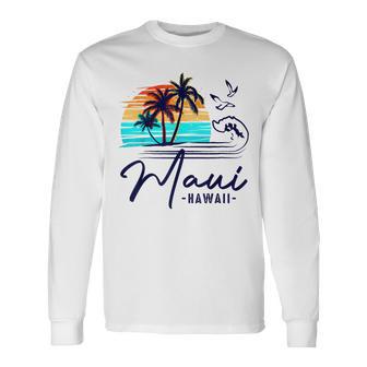 Maui Hawaii 2023 Hawaiian Vacation Matching Family Group Long Sleeve - Monsterry DE