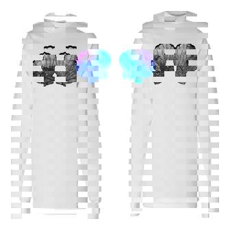 Mermaid Shell Mermaid Seashell Party Mermaid Long Sleeve T-Shirt | Mazezy