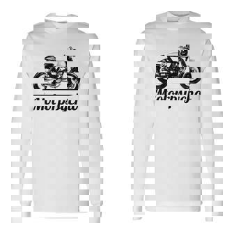 Motorpsycho Motorcycle Cafe Racer Biker Vintage Car Idea Biker Long Sleeve T-Shirt | Mazezy