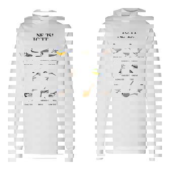 Nice Tits Birdwatching Bird Long Sleeve T-Shirt | Mazezy