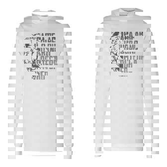 Papa Bear Husband Protector Hero Dad Fathers Day Long Sleeve T-Shirt T-Shirt | Mazezy