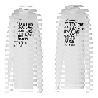 Pepe Fishing Reel Cool Pepe Long Sleeve T-Shirt | Mazezy