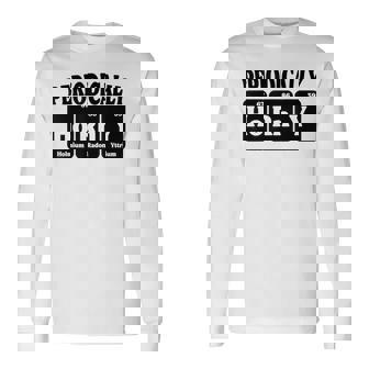 Periodically Horny Adult Chemistry Periodic Table Long Sleeve T-Shirt | Mazezy
