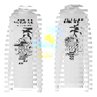 Punta Cana Vacation 2023 Matching Dominican Republic Long Sleeve T-Shirt - Seseable