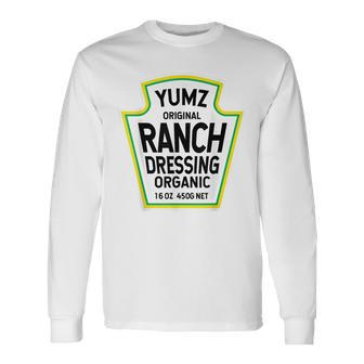 Ranch Dressing Salad Easy Halloween Costume Matching Group Long Sleeve T-Shirt T-Shirt | Mazezy