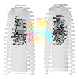 Retro Vacay Squad Aloha Beaches Palm Trees Summer Vacation Vacation Long Sleeve T-Shirt T-Shirt | Mazezy