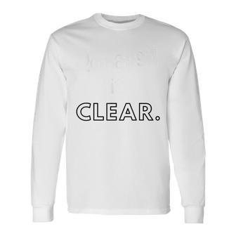 Romans 1 Is Clear Long Sleeve T-Shirt | Mazezy
