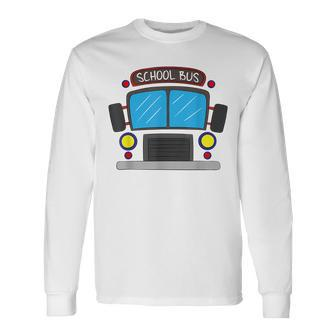 School Bus Driver Driver Long Sleeve T-Shirt T-Shirt | Mazezy