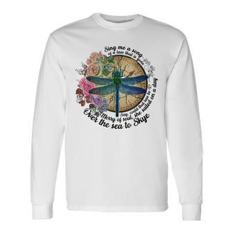 Sing Me A Song Of A Lass That Is Gone Over The Sea To Skye Long Sleeve T-Shirt - Monsterry