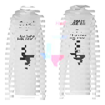 Texas Pride Houston Strong Support Long Sleeve T-Shirt T-Shirt | Mazezy