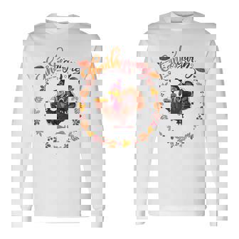 Thanksgiving Turkey Thanksgiving Day Long Sleeve T-Shirt - Monsterry