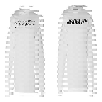Top That Says The Words Goodnight Irene On It Long Sleeve T-Shirt | Mazezy