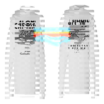 Unique California Surf Vintage Beach Sweet Long Sleeve T-Shirt T-Shirt | Mazezy