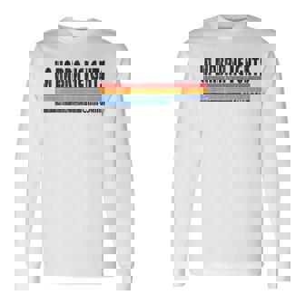 Vintage 70S 80S Style La Habra Heights Ca Long Sleeve T-Shirt | Mazezy