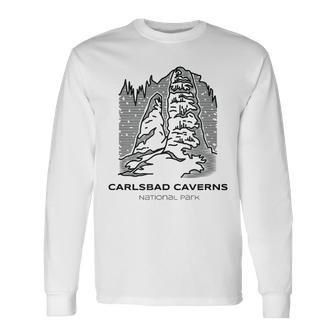 Vintage Carlsbad Caverns National Park Hike Long Sleeve T-Shirt | Mazezy