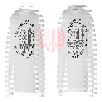 Wear Red On Friday Honoring Our Troops Military Support Long Sleeve T-Shirt | Mazezy